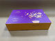 صندوق الهدايا التجميلية من الورق اللامع FSC صناديق الهدايا المصنوعة من الورق المقوى الشخصية