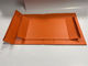 صندوق الورق المنسحب البرتقالي CMYK مربع صندوق الورق المقوى مع غطاء